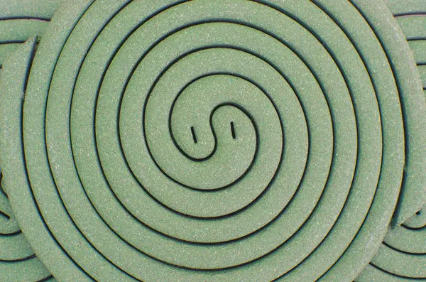 Mosquito repellent in the form of a spiral close-up