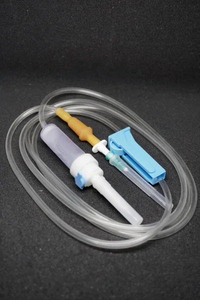 Plastic infusion set. Disposable infusion set.
