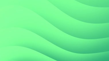 Kavisli çizgiler ve gradyan gölgeleme ile soyut yeşil arkaplan sunumlar, web siteleri ve dijital tasarım projeleri için uygundur. Canlı ve modern..