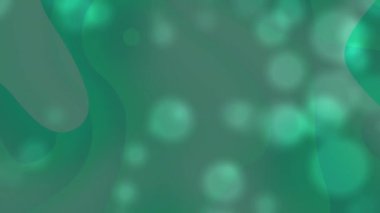 Bulanık bir arkaplanda yeşil soyut şekiller, modern tasarım projeleri, web arkaplanları ve sanatsal sunumlar için ideal, dinamik bir görünüm yaratmak.