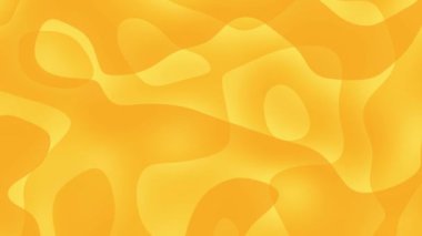 Modern markalaşma, web tasarımı, ambalaj, arkaplan ve baskı materyallerinde kullanmak için organik akış şekillerine sahip soyut sarı tasarım.