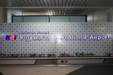 Yogyakarta, 30 Ekim 2024. Yogyakarta Uluslararası Havaalanı Tren İstasyonu