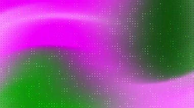 Sosyal medya gönderileri, web sitesi afişleri ve grafik tasarımları için uygun küçük noktalar içeren yeşil ve pembe gradyan. Canlı ve çok yönlü..