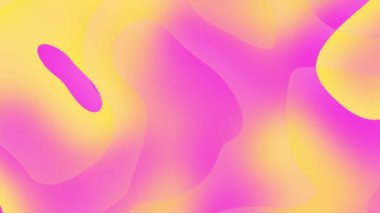Özgeçmiş, poster, sunum, web tasarımı ve sosyal medya grafikleri için soyut pembe ve sarı gradyan şekiller idealdir. Çok yönlü ve modern.