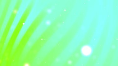 Yeşil ve mavi çizgili ve parlak benekli soyut bir arkaplan. Web sitesi afişleri, dijital tasarımlar ve sunumlar için ideal.