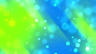 Dağılmış yarı saydam çemberlere sahip yeşil mavi gradyan sunumlar, web sitesi tasarımı, sosyal medya grafikleri ve dijital sanat için çok yönlüdür.