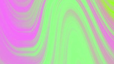 Özgeçmiş, duvar sanatı, baskı tasarımı, web siteleri, sosyal medya ve sunumlar için uygun pembe ve yeşil dalgalı çizgilere sahip soyut sanat.