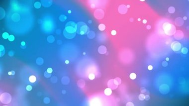 Parlak çemberli pembe ve mavi arka plan, neşeli ve canlı tasarım projeleri, parti davetiyeleri ve tebrik kartları için uygun..