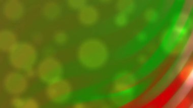 Yeşil, kırmızı ve turuncu bulanık çizgiler arka planlar, posterler ve dijital tasarım projeleri için uygun soyut sanat eserleri oluşturur. Cesur ve canlı görüntüler..