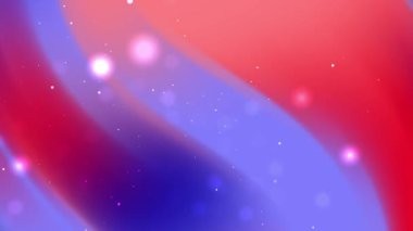 Kırmızı mavi mor renkler yumuşak bir şekilde küçük beyaz parıltılarla harmanlanarak rüya gibi, büyülü bir zemin oluşturur. Sanatsal tasarımlar ve arka planlar için mükemmel.