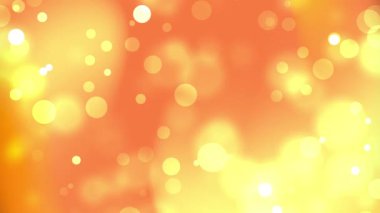 Turuncu sarısı bulanık arka plan, canlı tasarımlar, duvar kağıtları, sosyal medya grafikleri ve soyut kavramlar için uygun dağınık parlak daireler..