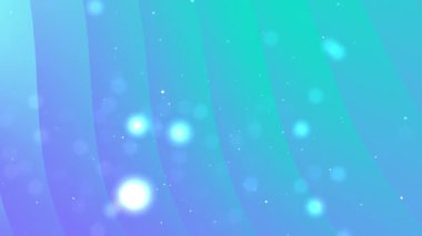 Parlayan dairelere sahip mavi gradyan, dijital tasarımlar, arka planlar, teknoloji kavramları veya modern sanat projeleri için uygun noktalar. Fütürist temalar için mükemmel.