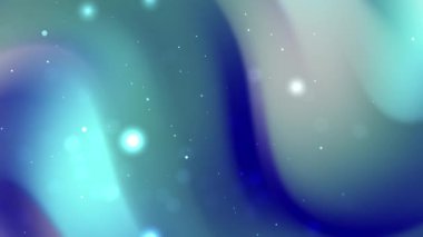 Beyaz kıvılcımlı mavi yeşil bir arka plan. Web tasarımı, sosyal medya, sunumlar, yazdırma materyalleri ve dijital sanat projeleri için elverişli.