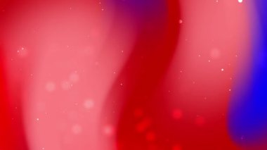 Beyaz parçacıklara sahip kırmızı mavi gradyan; web tasarımı, dijital sanat, arkaplan ve soyut kavramlar için uygun.