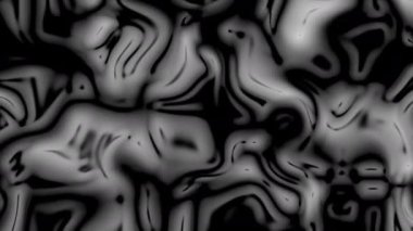 Akışkan siyah ve gri formlar, girdaplı soyut sanat yaratıyor, arka planlar, markalaşma, tasarımlar ve modern bir dokunuşa ihtiyaç duyan sanatsal projeler için mükemmel..