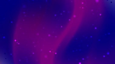 Bulanık daireleri olan mavi ve mor gradyan, arkaplan tasarımı için ideal, web pankartları, sosyal medya gönderileri veya soyut sunumlar.