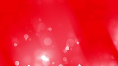 Soyut arkaplanlar, sosyal medya grafikleri, ambalaj tasarımı, dijital sanat ve çok yönlü tasarımlar için uygun beyaz dairelere sahip kırmızı arkaplan.