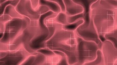 Beyaz ızgara üzerinde kırmızı dalgalar, dinamik soyut tasarım arka planlar, grafik tasarımlar ve modern kavramlar için mükemmel..