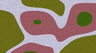 Yeşil, pembe ve beyaz şekiller arka planlar, posterler ve parmak izleri için uygun. Çeşitli tasarım projeleri için çok yönlü.