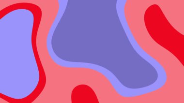 Modern grafik tasarım projeleri, sosyal medya gönderileri, web sitesi geçmişleri ve sunumlar için uygun pembe ve mavi şekillere sahip soyut arkaplan.