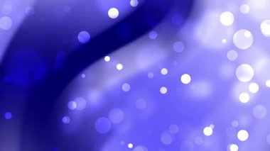 Kurumsal sunumlar, web sitesi tasarımı, sosyal medya paylaşımları ve dijital sanat projeleri için uygun beyaz daireli bulanık mavi ve beyaz arkaplan.