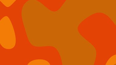 Özgeçmiş, grafik tasarımlar, web pankartları, sosyal medya gönderileri ve çağdaş sanat projeleri için uygun soyut turuncu ve kahverengi şekiller.