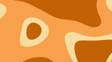 Özgeçmiş, ambalaj tasarımı, tekstil, dijital duvar kağıtları ve baskı materyalleri için uygun soyut turuncu ve kahverengi geometrik desen.