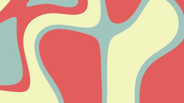 Modern dijital arkaplanlar, posterler ve sanatsal projeler için mükemmel kırmızı ve mavi renkli soyut şekiller..