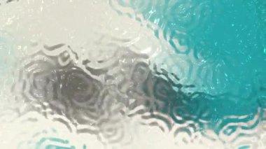 Web tasarım geçmişleri, yazıcı materyalleri, doğal tasarımlar, meditasyon uygulamaları ve gevşeme içeriği için uygun dalgalanan suyun dijital illüstrasyonu.