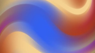 Soyut gradyan arka plan, posterler, sosyal medya grafikleri ve renkli kıvrımlı web sitesi tasarımları için mükemmeldir.