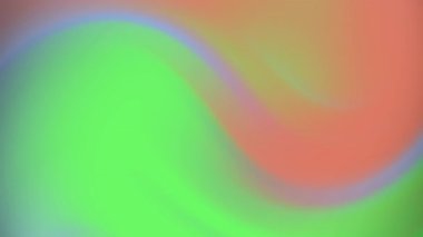 Harmanlanmış yeşil, turuncu ve mor renkler içeren soyut tasarım, arka plan, duvar kağıtları, afişler ve dijital sanat projeleri için uygun.