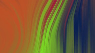 Turuncu, yeşil ve mavi renklerin soyut bir karışımı. Canlı ve modern renk şemaları gerektiren tasarımlar için uygun. Arkaplan ve dijital sanat için ideal.