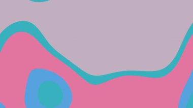 Soyut pastel renk deseni pembe, mavi ve leylak renginde. Özgeçmiş, tasarım projeleri, tekstil ve kadın temalı kavramlar için çok yönlü.