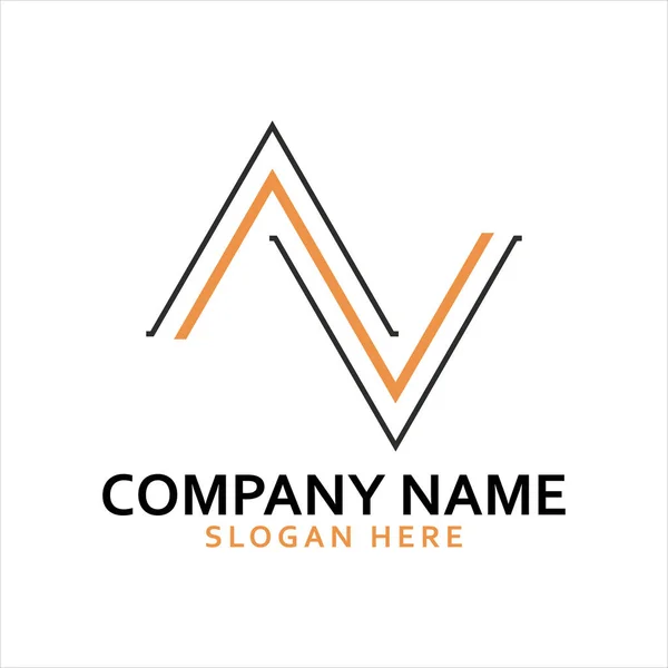 Elementy Wektorowe Logo Twojej Firmy Litera Logo Nowoczesny Logotyp Biznesowy — Wektor stockowy