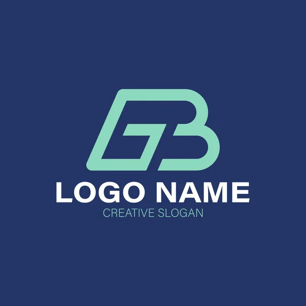Векторні Елементи Дизайну Логотипу Вашої Компанії Логотип Літери Сучасний Дизайн — стоковий вектор