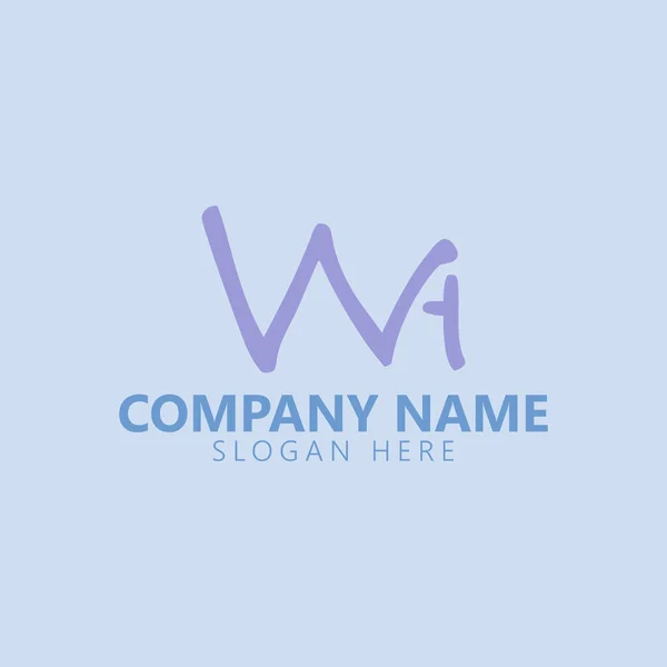 Elementy Wektorowe Dla Logo Twojej Firmy Logo Monogram Nowoczesny Design — Wektor stockowy