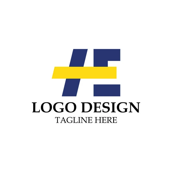 Şirket logonuz için vektör tasarım unsurları, ae monogram logo. Modern logo tasarımı, şirket şablonu. Benim simgem.