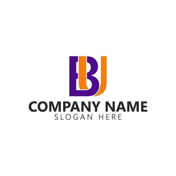 矢量设计元素为您的公司标志 字母Bu标志 现代标志设计 企业企业模板 Bu单字标识 — 图库矢量图片