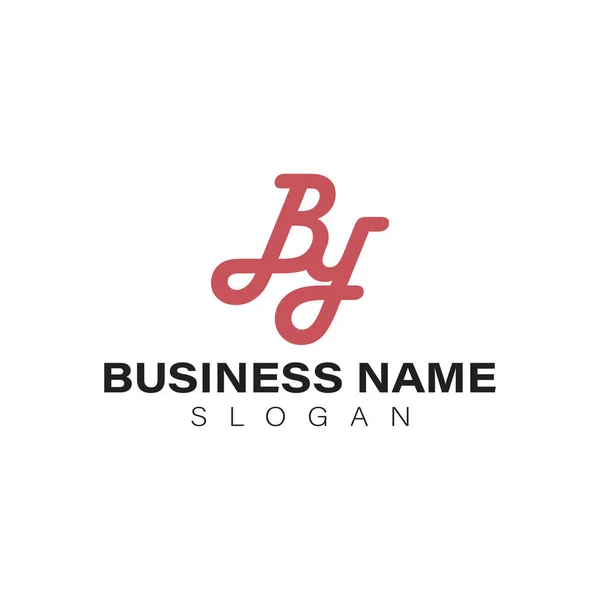 Şirket logonuz için vektör tasarım unsurları, logo harfleriyle. Modern logo tasarımı, şirket şablonu. Monogram logosuna göre.