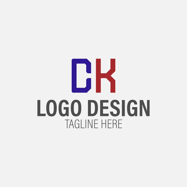 Διανυσματικά Στοιχεία Σχεδιασμού Για Λογότυπο Της Εταιρείας Σας Λογότυπο Γράμμα — Διανυσματικό Αρχείο