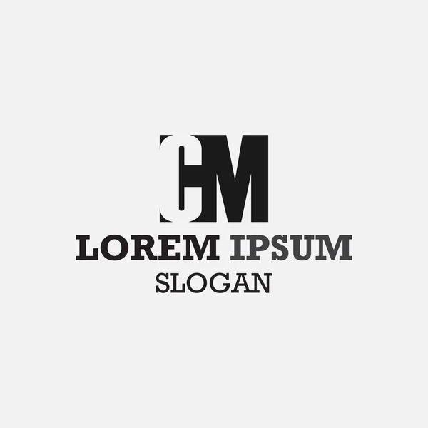 Vektori Suunnittelu Elementtejä Yrityksen Logo Kirjain Logo Moderni Logo Suunnittelu — vektorikuva