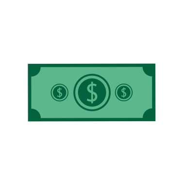 Dolar resimli vektör grafiği. iş için mükemmel, ekonomi, finans, vs..