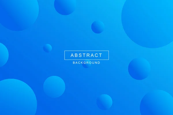 Abstact Liquid Blue Bubble Background — Image vectorielle
