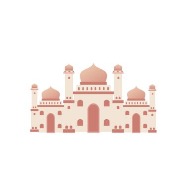 Vector illustration of islamic mosque
