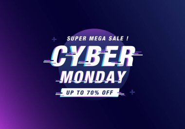 Arıza Sanal Pazartesi fütüristik kavramı