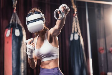 Fitness severler, yoğun boks egzersizleri sırasında sanal gerçeklik gözlüğü takarak diğer spor salonu üyelerine karşı savaşıyorlar. Basit grevlerden karmaşık kombinasyonlara kadar boks tekniklerini öğrenmek ve geliştirmek