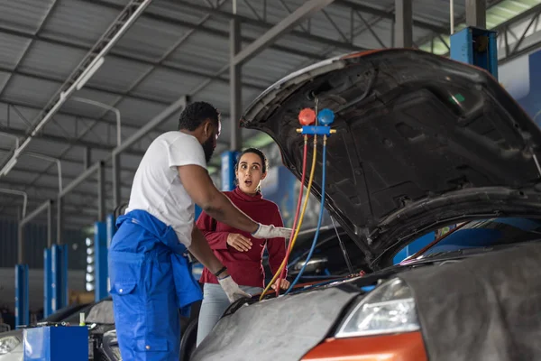 Car service technician inspect, evaluate, inform consumers about complex mechanical problems. Creating action plans, work schedules. Offering customized solutions and quotes depending on requirements