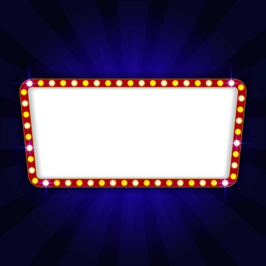 Kıvılcım Mavisi ve Mavi Neon 'lu Retro Sinema