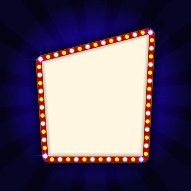 Kıvılcım Mavisi ve Mavi Neon 'lu Retro Sinema