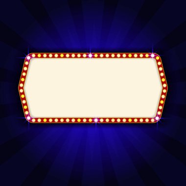 Kıvılcım Mavisi ve Mavi Neon 'lu Retro Sinema